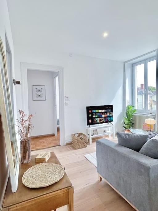 1 Appartement 3P Ideal Famille Travail Renove Lumineux Parking Gratuit Mulhouse Exterior photo
